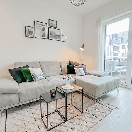 Modernes Trierer Cityloft Mit Grossem Balkon Bagian luar foto
