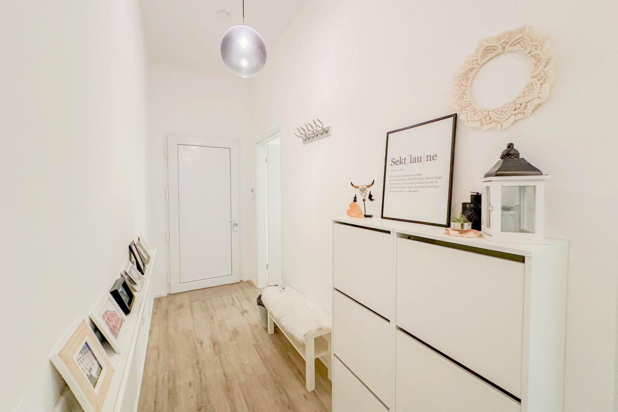 Modernes Trierer Cityloft Mit Grossem Balkon Bagian luar foto