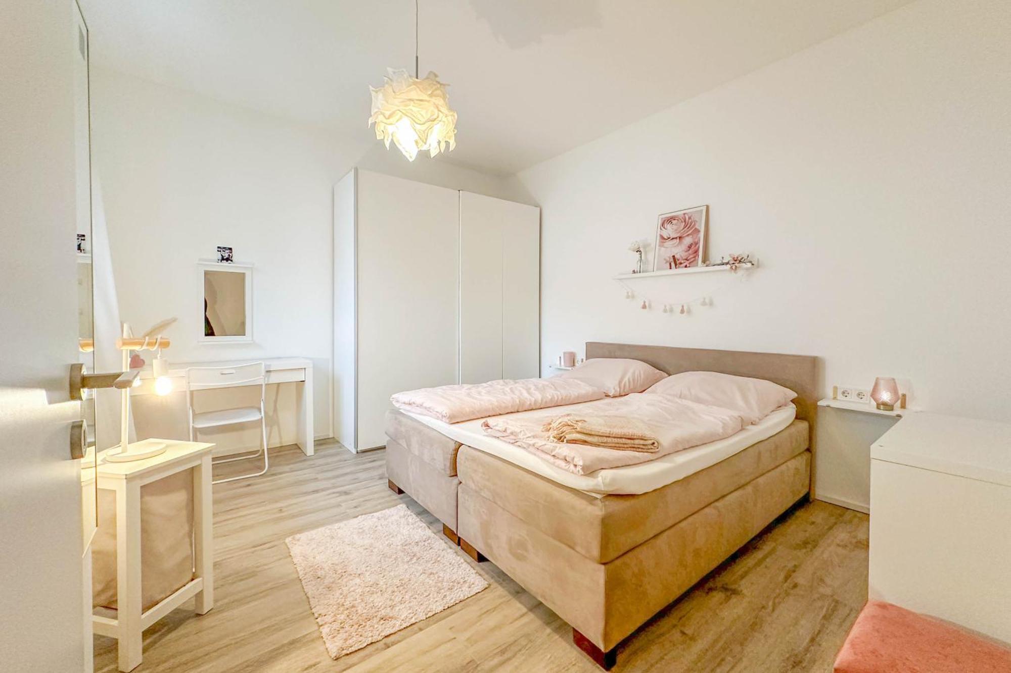 Modernes Trierer Cityloft Mit Grossem Balkon Bagian luar foto