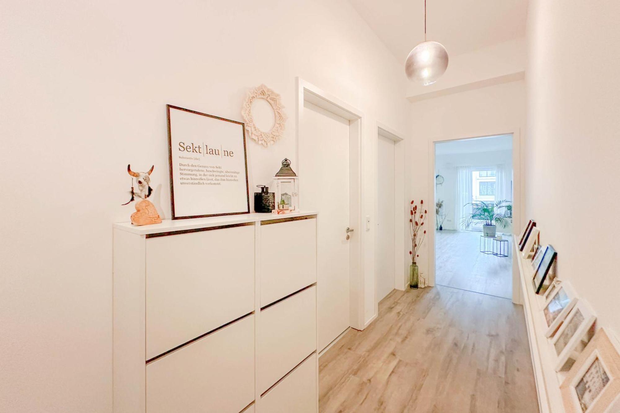 Modernes Trierer Cityloft Mit Grossem Balkon Bagian luar foto